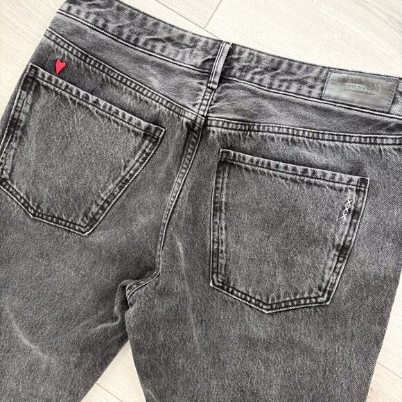 Scotch & Soda Womens 26/32 Low Rise Slim Boyfriend Jeans Lady Luck Embroidered - Picture 7 of 8